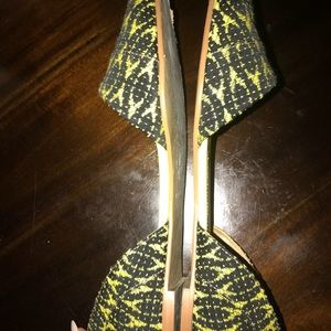 JCrew print casual flats